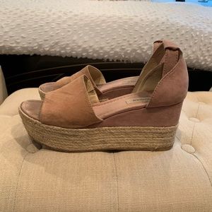Suede Steve Madden sandals